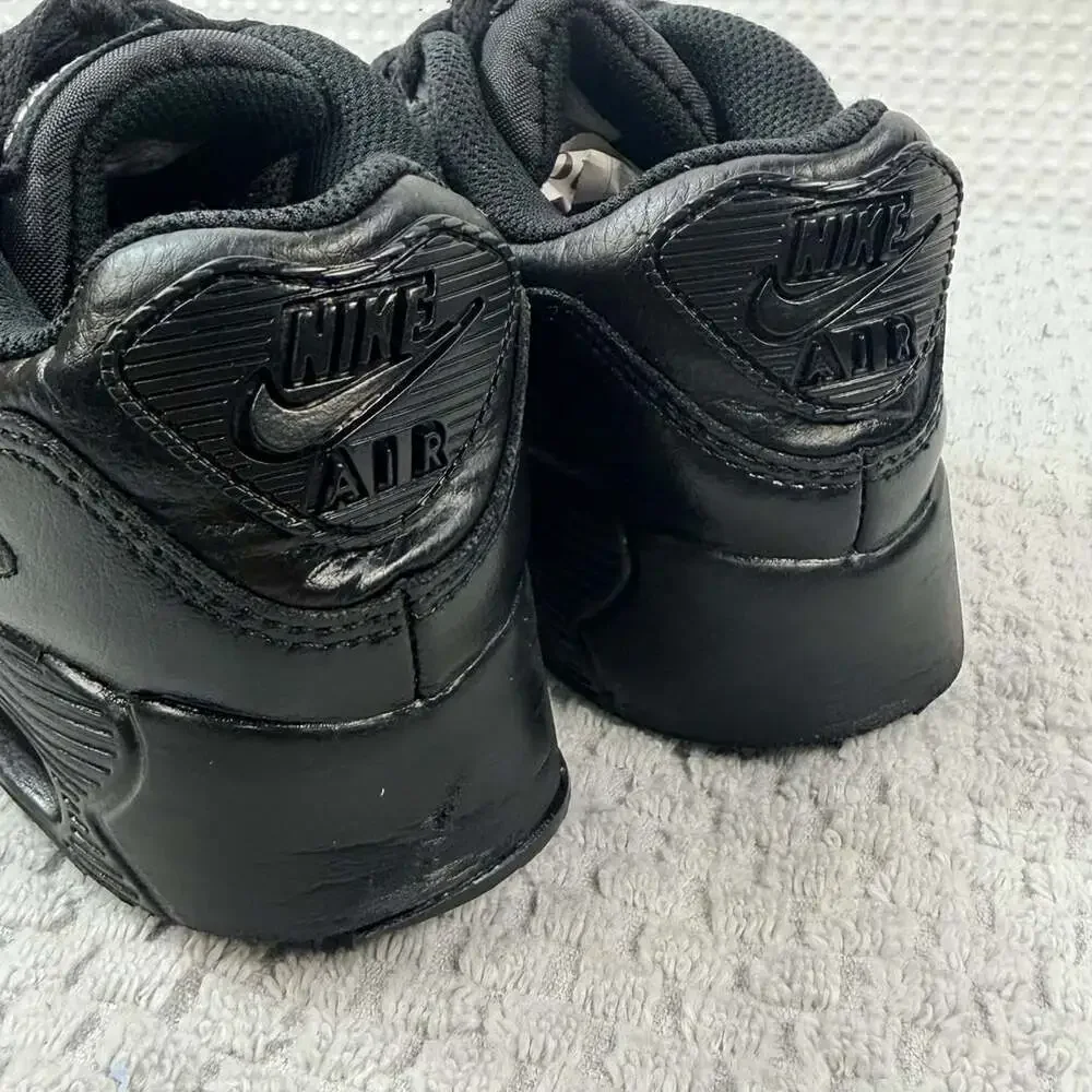 Nike Air Max 90 Triple Black Kids Shoes